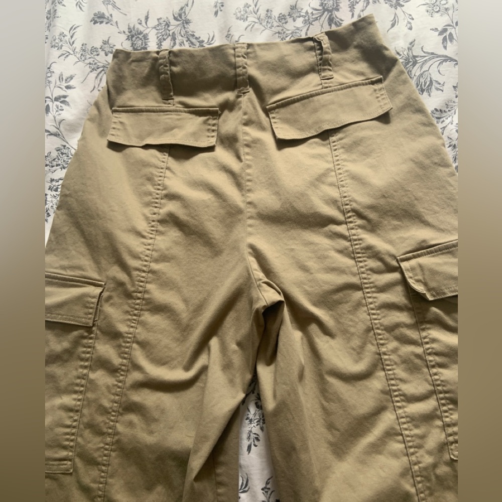 Calvin Klein jeans high rise wide leg cargo pants - Picture 7 of 10